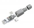 Conector RJ45 FM45 com 8 vias CAT-5e Macho. PN R312231