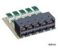 Mdulo de Conexo Telefnico de 10 Portas RJ45 (PARES 4 5 3 6). PN R35116